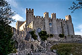 Castello, l'antico palazzo reale, Obidos Portugal. 